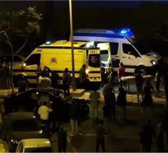 تعرض 7 أشخاص لحادث تصادم على طريق السويس