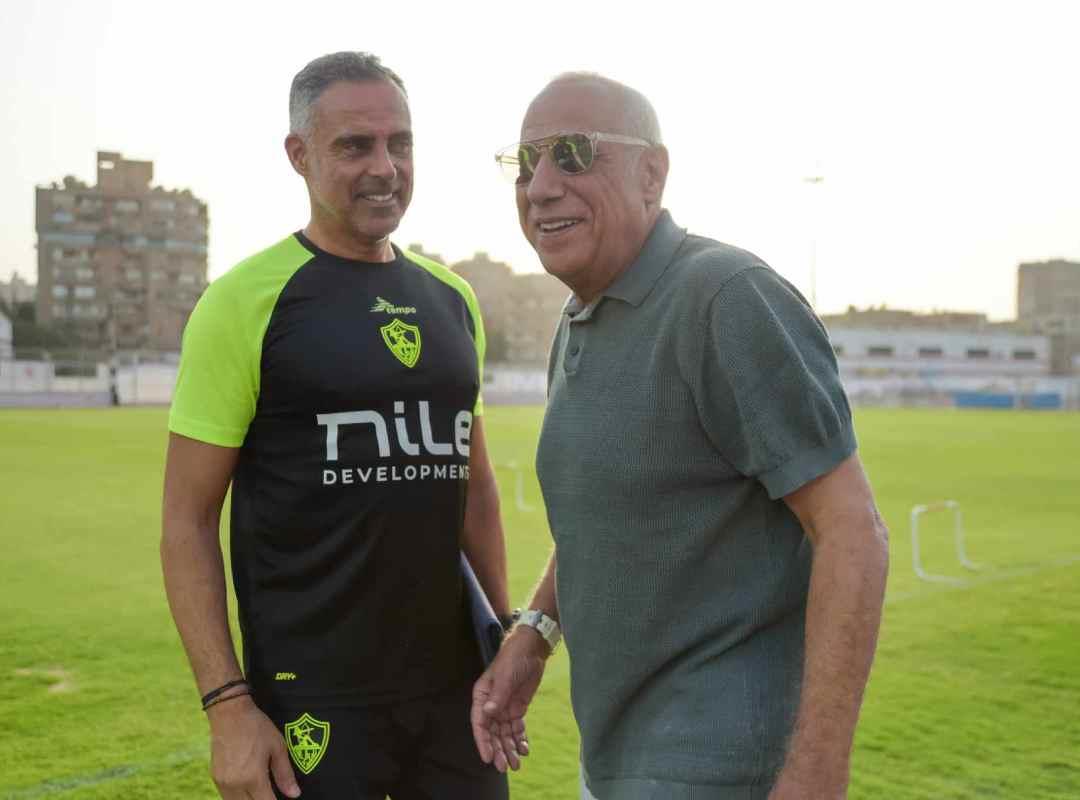 جوميز يطالب لاعبي الزمالك بالتركيز قبل السوبر الافريقي