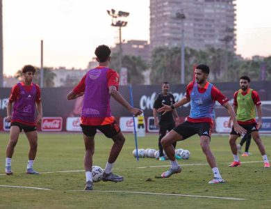 الاهلي يخوض تدريباته اليوم استعدادا للسوبر المصري