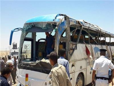 حادث تصادم بين أتوبيس وسيارة ميكروباص شرق محافظة الإسكندرية
