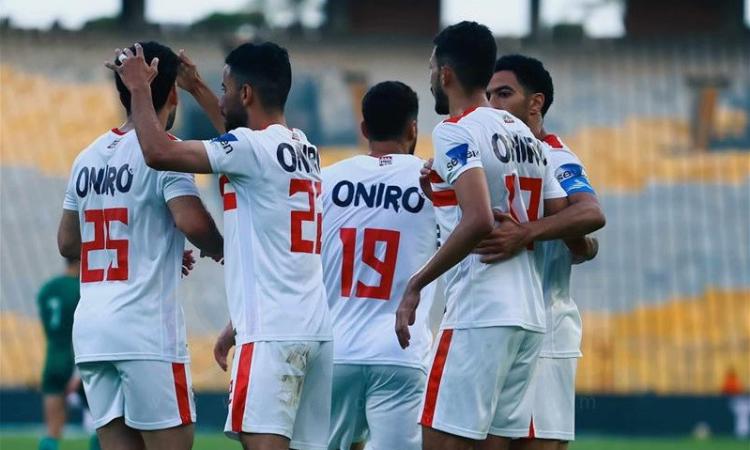 مباراة ودية بين الزمالك ضد فريق الرجاء في مطروح