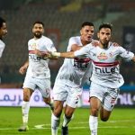 مباراة ودية بين الزمالك ضد فريق الرجاء في مطروح