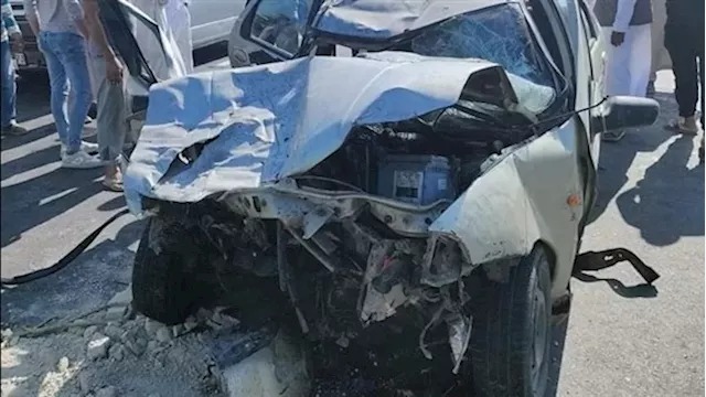 أُصيب سبعة أشخاص في حادث تصادم داخل نطاق القسم