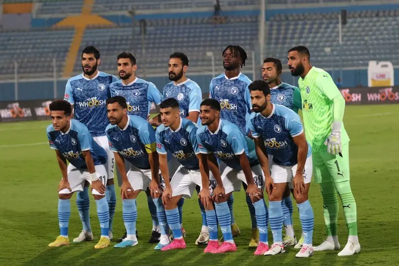 أجرى فريق بيراميدز اليوم ثاني حصصه التدريبية الجماعية في تونس