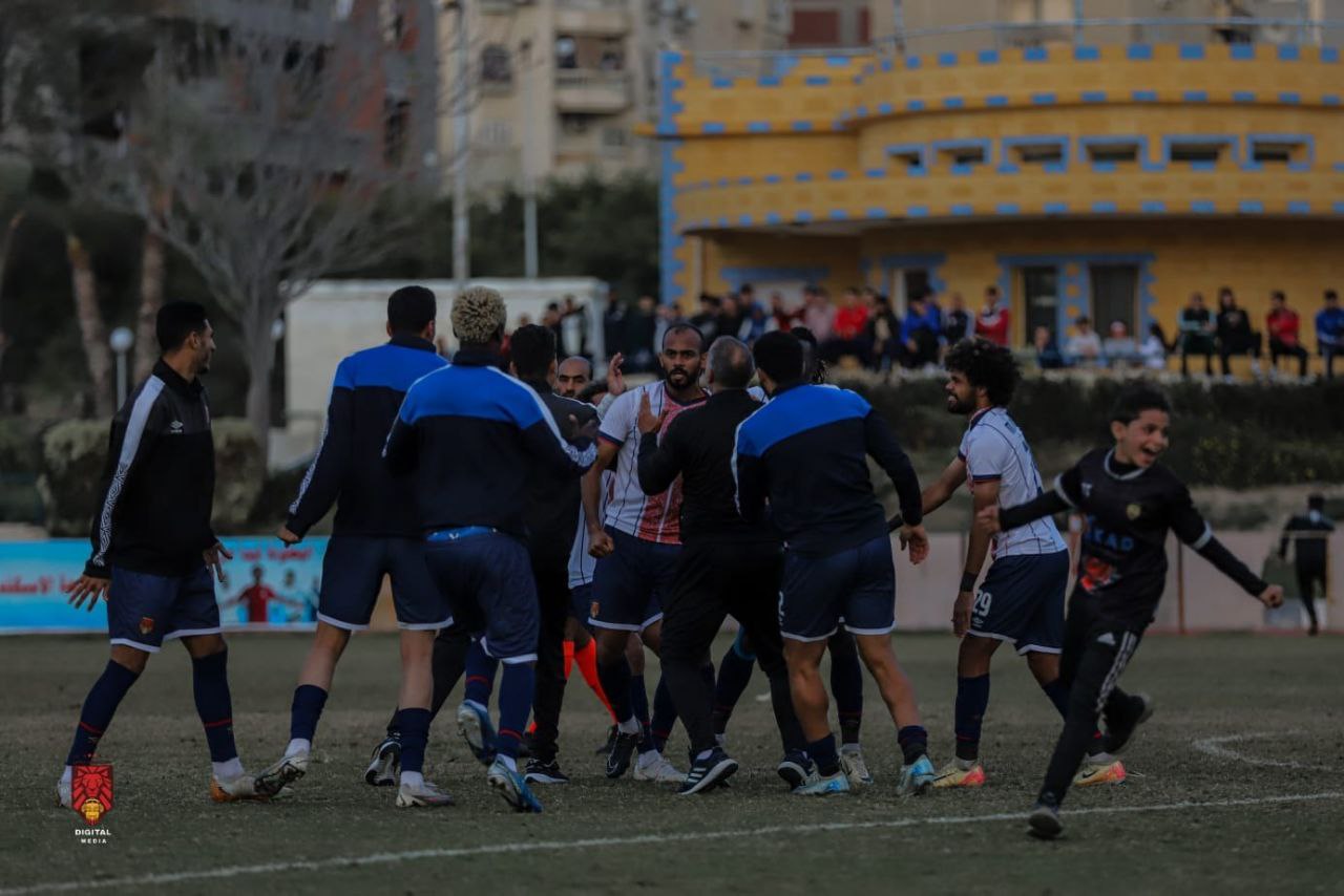 السكة الحديد يفوز على سبورتنج في الوقت القاتل بدوري المحترفين