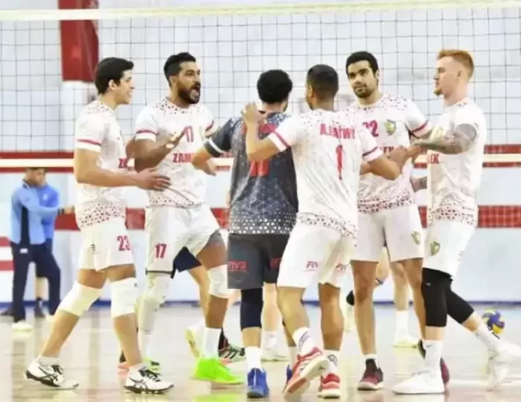 موعد مباراة الكرة الطائرة للزمالك ضد الجزيرة الإماراتي
