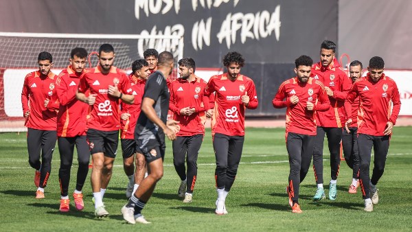 الأهلي ينهي تدريباته استعدادا لمباراته مع استاد أبيدجان الإيفواري