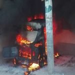 توفيت ربة منزل وأصيب شقيقها بحروق نتيجة اشتعال النيران في التوك توك