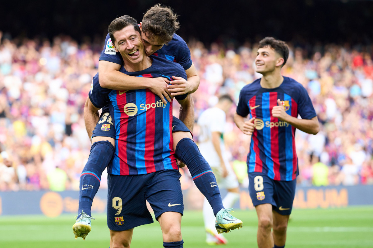 تشكيلة برشلونة أمام خيتافي في الدوري الإسباني