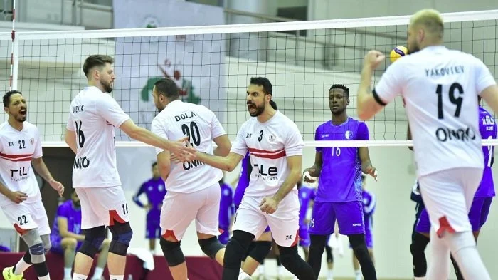موعد مباراة الكرة الطائرة للزمالك ضد الجزيرة الإماراتي