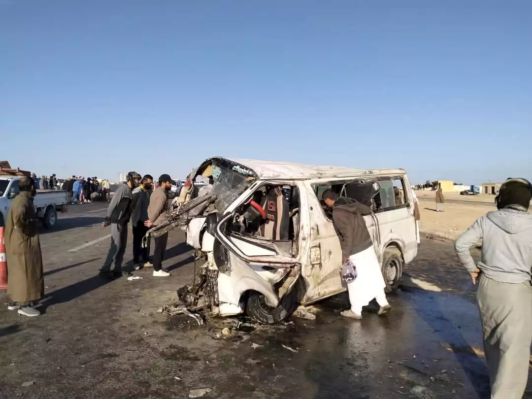 توفيت طفلة نتيجة حادث تصادم مع سيارة ميكروباص