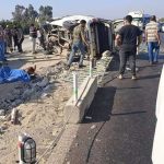 حادث مروع على الطريق الإقليمي في محافظة المنوفية