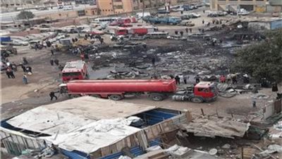 التحقيقات: سبب حريق سوق التونسي هو ماس كهربائي