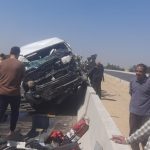 توفي شخص وأصيب ستة آخرون في حادث انقلاب سيارة ميكروباص