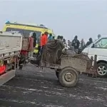 أُصيب 12 فرداً في حادث تصادم خطير على الطريق الإقليمي