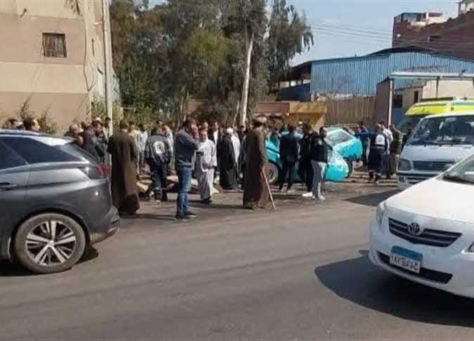 وفاة فتاة وشاب أثر حادث تصادم على طريق القاهرة الإسكندرية الزراعي