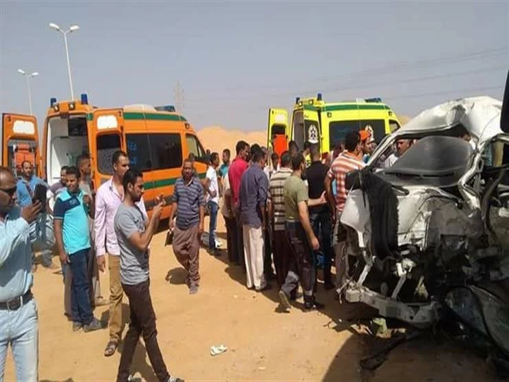 مقتل ثلاثة شباب في حادث سير بمحافظة المنيا