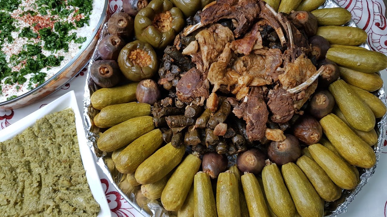 وصفة طريقة عمل صينية المحاشي