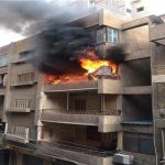 تم إطفاء حريق داخل شقة سكنية في منطقة فيصل بدون وقوع أي إصابات