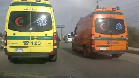 أصيب سبعة أفراد بجروح متفاوتة نتيجة حادث تصادم