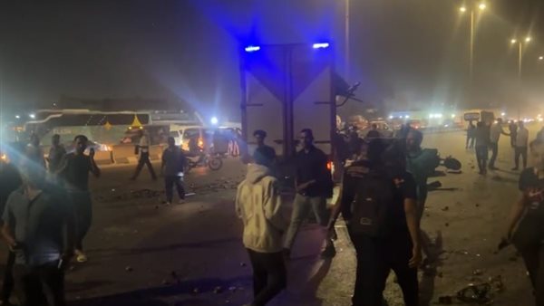 وفاة شخص وإصابة 8 آخرين في حادث الطريق الدائري في منطقة السلام