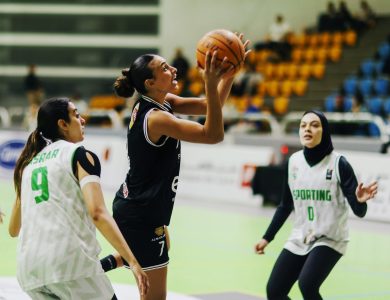 تتويج سيدات كرة السلة بالنادي الأهلي بلقب بطولة دوري السوبر لكرة السلة