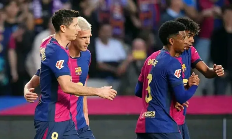 برشلونة يحقق انتصاراً على إسبانيول بهدفين دون رد