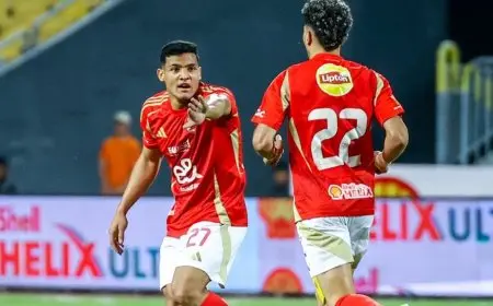 الأهلي يحقق انتصارًا كبيرًا على فريق المصري البورسعيدي بنتيجة 4-2
