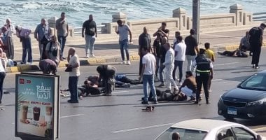 ارتفاع ضحايا حادث ميكروباص الكورنيش بالإسكندرية إلى حالتي وفاة و7 مصابين