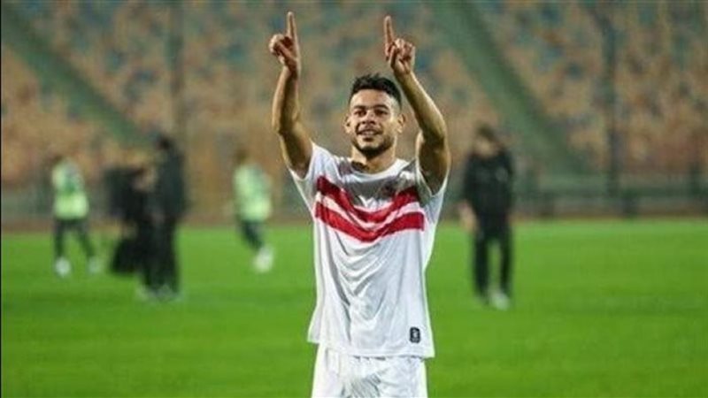 إصابة نبيل عماد دونجا في مباراة الزمالك والجونة بالدوري المصري